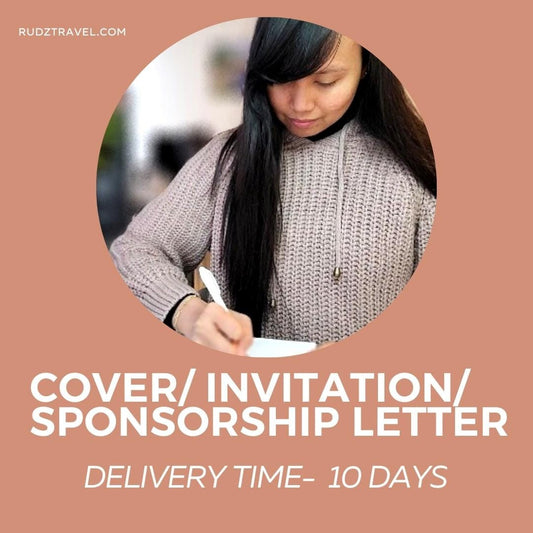 Cover/Invitation/Sponsorship Letter - in 10 Days