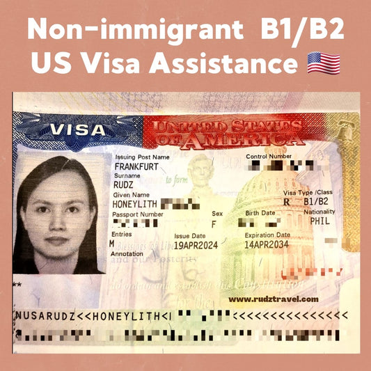 Non-immigrant US Visa Assistance (B1/B2)