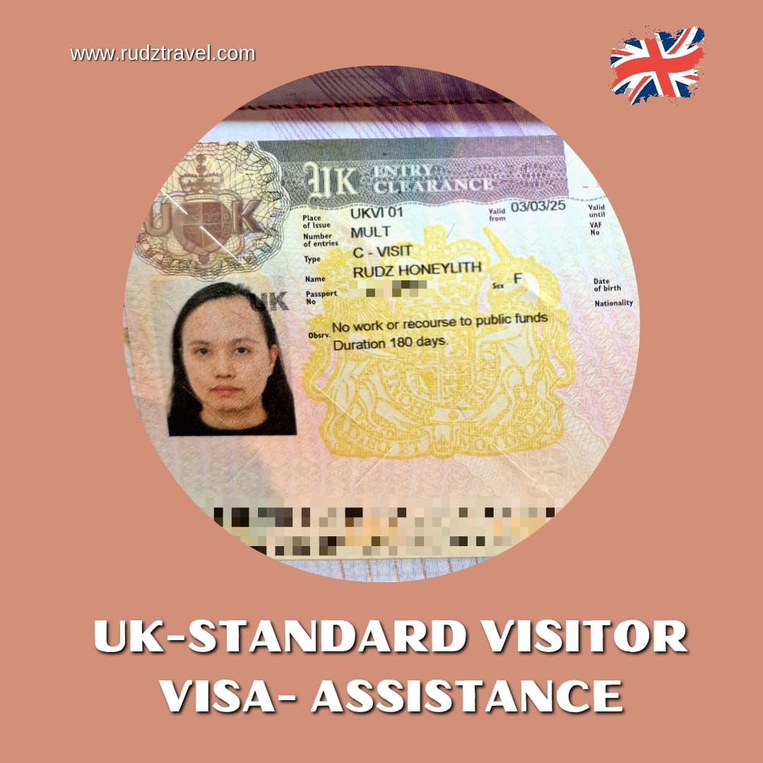 UK Standard Visitor Visa- Assistance Package